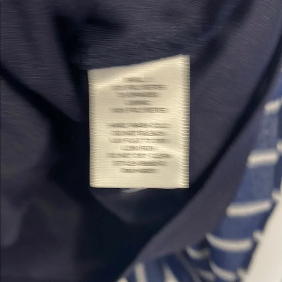 Monteau Blue and White Mini Dress - Picture 4 of 8